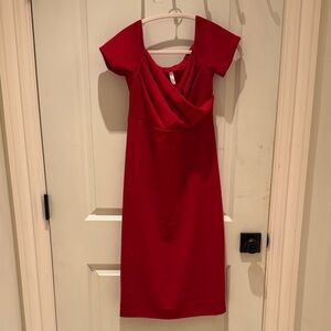 Pinkblush Red Midi Dress